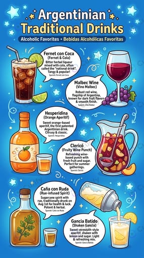 Traditional Regional Drinks Infographic