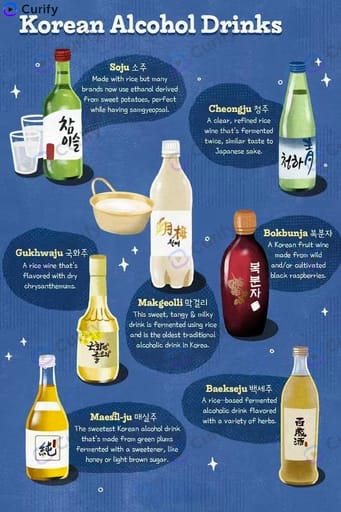 Traditional Regional Drinks Infographic