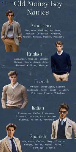 Regional Names Old Money Style Poster