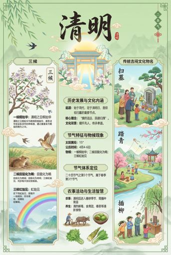 Nano Banana 提示词：二十四节气知识海报生成器｜Curify AI