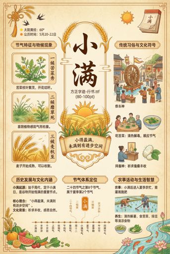 Nano Banana 提示词：二十四节气知识海报生成器｜Curify AI