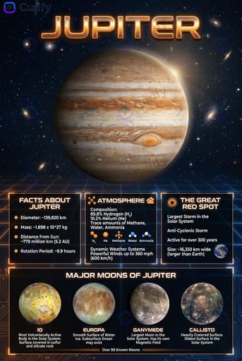 Planet Fact Infographic preview 1