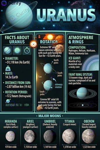 Space Planet Fact Infographic Generator