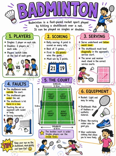 Sport Rules Hand-Drawn Infographic preview 1