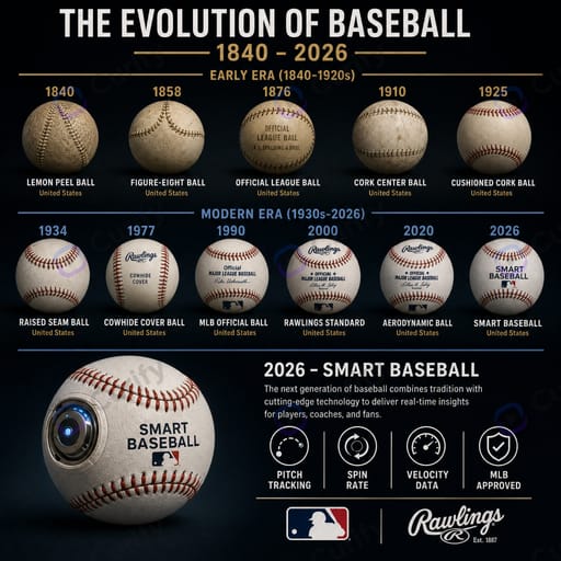 Sports Ball Evolution Infographic preview 1