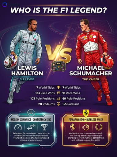 Hamilton vs Schumacher