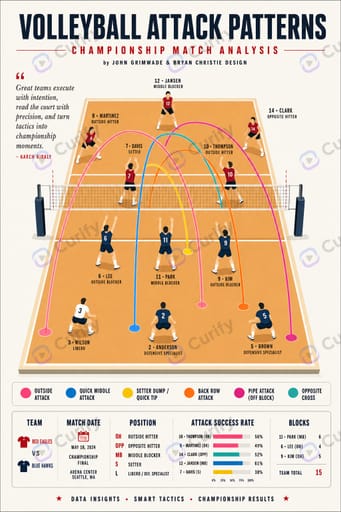 Nano Banana Prompt: Sports Court Shot Trajectory Analysis Infographic Generator | Curify AI