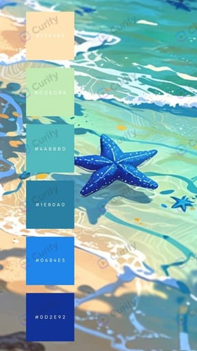 Themed Scene Color Palette Card preview 1