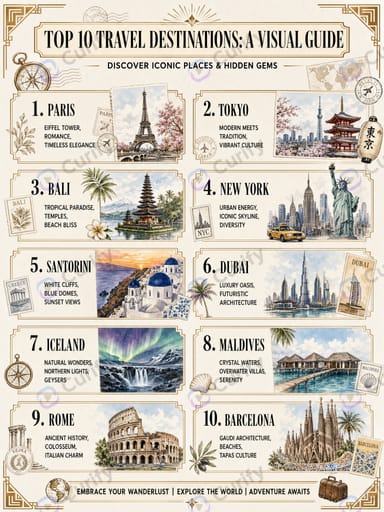 travel destinations