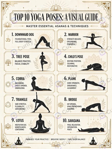 Top 10 Visual Guide Educational Infographic