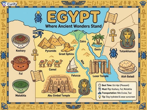 Nano Banana 提示词：手绘旅行地图生成器｜Curify AI