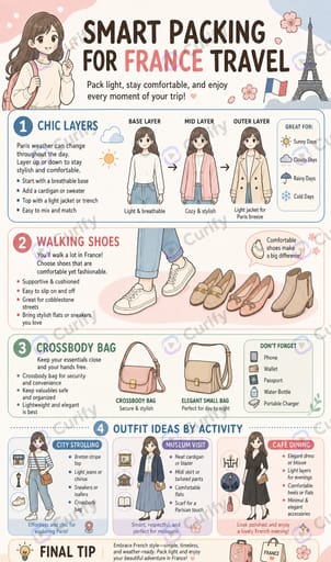 Travel Packing Visual Guide: What to Bring for Any Trip