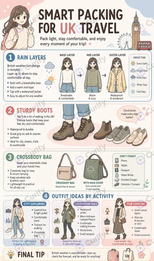 Infographie de guide de préparation de voyage preview 1