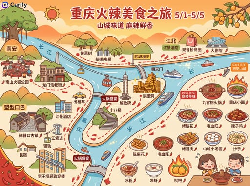 Nano Banana Anahtar Kelimeleri: El Yapımı Seyahat Haritası Üretici｜Curify AI