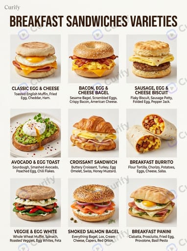 Food Varieties Poster | Curify AI