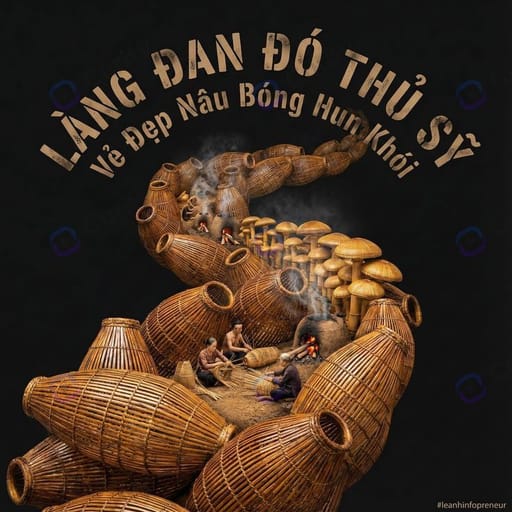 bamboo fish trap village