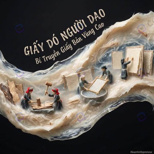 Nano Banana Prompt: Vietnam Traditional Handicraft Village Art Poster | Curify AI