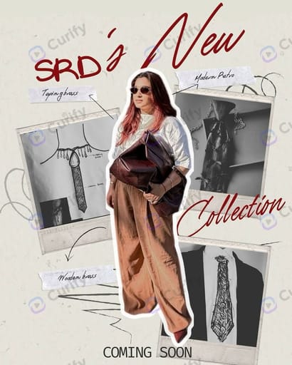 Nano Banana Prompt: Vintage Collage Fashion Collection Poster Generator | Curify AI