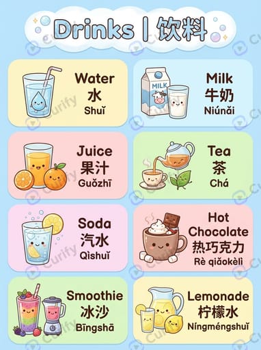 双语词汇视觉指南：多语言学习单词