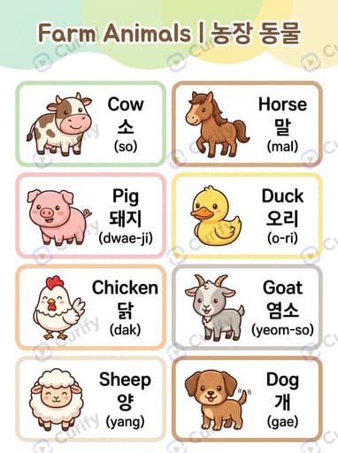 Bilingual Vocabulary Visual Guide: Learn Words in Multiple Languages