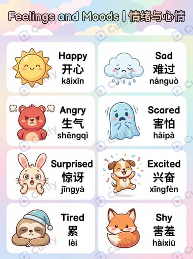 双语词汇视觉指南：多语言学习单词