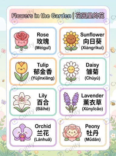 双语词汇视觉指南：多语言学习单词