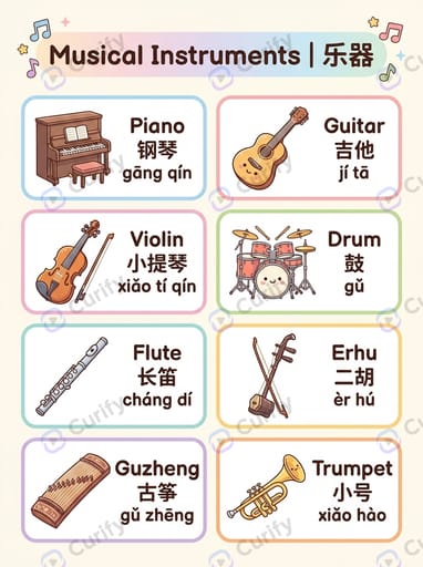 双语词汇视觉指南：多语言学习单词