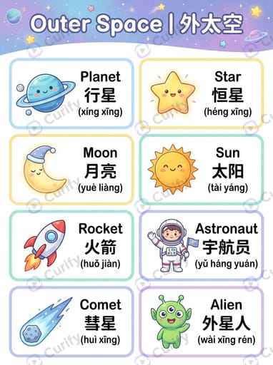 双语词汇视觉指南：多语言学习单词