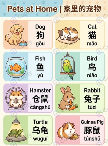 双语词汇视觉指南：多语言学习单词