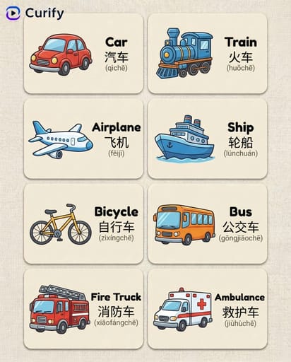 Nano Banana Prompt: Generador de Tarjetas de Vocabulario Bilingüe | Curify AI