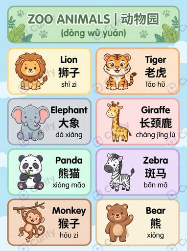 Bilingual Vocabulary Visual Guide: Learn Words in Multiple Languages