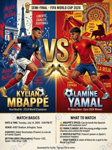 Nano Banana Prompt: World Cup Knockout Matchup Poster Generator | Curify AI