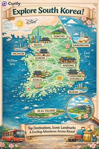 여행 지도 생성기 | Nano Banana