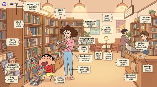 Nano Banana Prompt: Scene Vocabulary Learning Diagram Generator | Curify AI