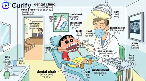 Nano Banana Prompt: Scene Vocabulary Learning Diagram Generator | Curify AI