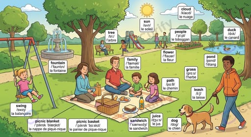 Nano Banana Prompt: Scene Vocabulary Learning Diagram Generator | Curify AI