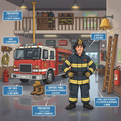 Nano Banana Prompts: Generador de gráficos de aprendizaje de palabras en escenas｜Curify AI