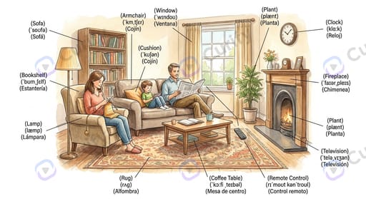 Nano Banana Prompt: Scene Vocabulary Learning Diagram Generator | Curify AI