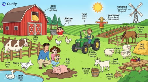 Nano Banana Prompt: Scene Vocabulary Learning Diagram Generator | Curify AI