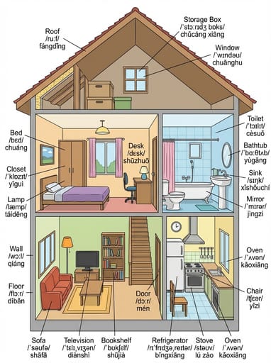 Nano Banana Prompts: Generador de gráficos de aprendizaje de palabras en escenas｜Curify AI