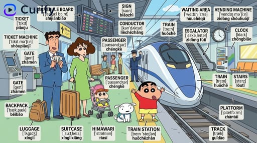 Nano Banana Prompt: Scene Vocabulary Learning Diagram Generator | Curify AI