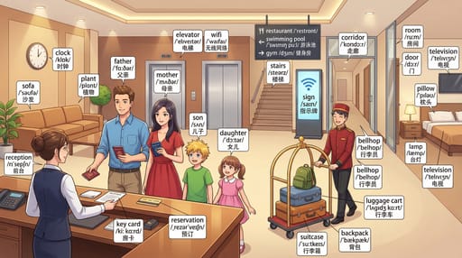 Nano Banana 提示词：场景单词学习图生成器｜Curify AI