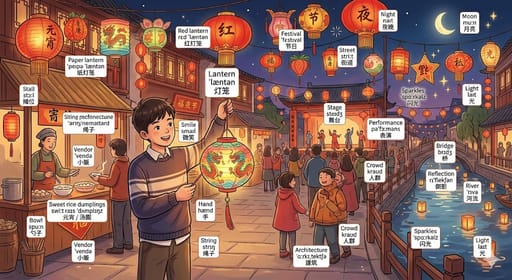 Nano Banana 提示词：场景单词学习图生成器｜Curify AI