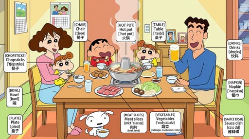 Nano Banana 提示词：场景单词学习图生成器｜Curify AI