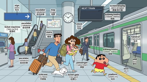 Nano Banana 提示词：场景单词学习图生成器｜Curify AI