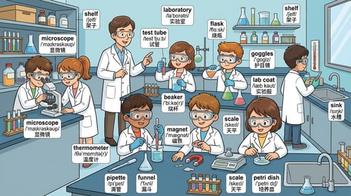 Nano Banana 提示词：场景单词学习图生成器｜Curify AI