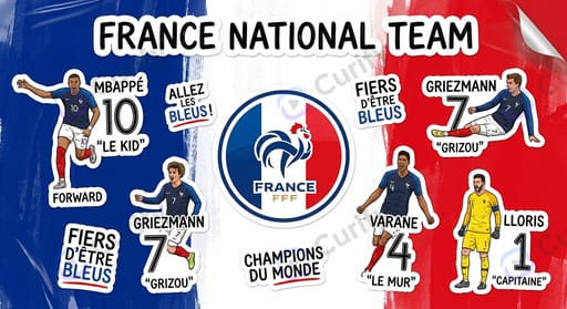 Nano Banana Prompt: World Cup Team Sticker Poster Generator | Curify AI