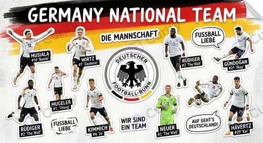 Nano Banana Prompt: World Cup Team Sticker Poster Generator | Curify AI