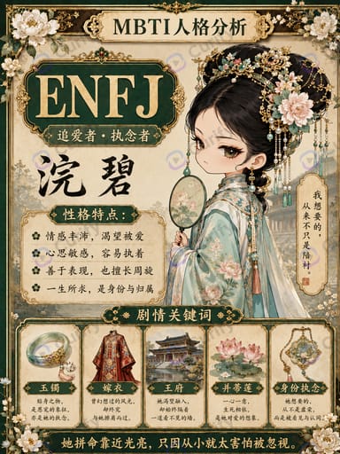 Character MBTI Poster