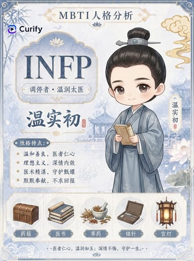 Character MBTI Poster preview 1
